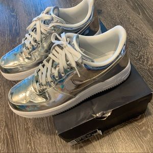 Nike Air Force 1 Metallic sz 12 men’s (13.5 women’s)